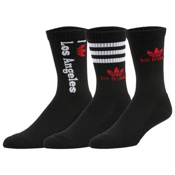 adidas originals推荐, Adidas | adidas Originals City 3 Pack Crew Socks - Men's商品图片 5.4折, 满$120减$20, 满$75享8.5折, 满减, 满折