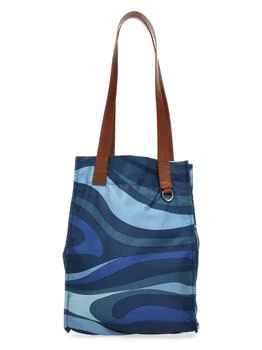 推荐Marmo Shopper Bag Tote Bag Blue商品