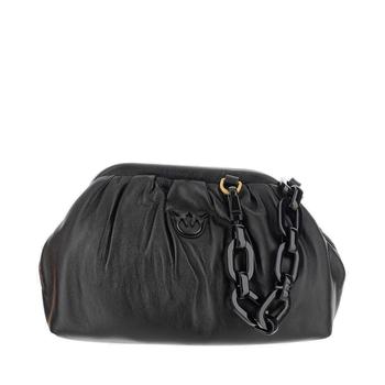 旅行pinko燕子包, PINKO | Pinko Logo Plaque Mini Clutch Bag商品图片 7.6折