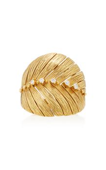 商品Hueb - Women's Bahia 18K Gold Diamond Ring - Gold - US 6.5 - Moda Operandi - Gifts For Her图片