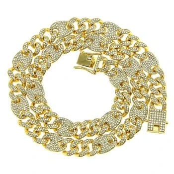 Stephen Oliver | 18k Gold Figaro Link Cz Necklace,商家Premium Outlets,价格¥4627