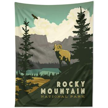 商品DENY Designs | Anderson Design Group Rocky Mountain National Park Tapestry,商家Macy's,价格¥552图片