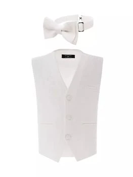Moustache | Little Boy's & Boy's Vest & Bow-Tie,商家Saks Fifth Avenue,价格¥507