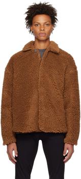 SUNNEI | Brown Teddy Jacket商品图片,