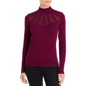 Tahari | T Tahari Womens Illusion Mock Neck Pullover Sweater商品图片,4.1折, 独家减免邮费