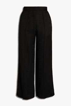 VANESSA BRUNO | Satin-jacquard wide-leg pants商品图片,3折