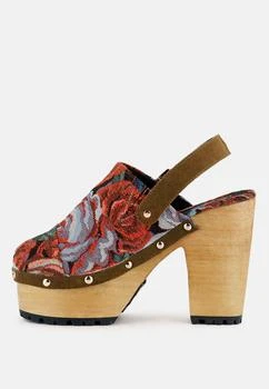 Rag & Co | MURAL Tapestry Handcrafted Clogs,商家Premium Outlets,价格¥378