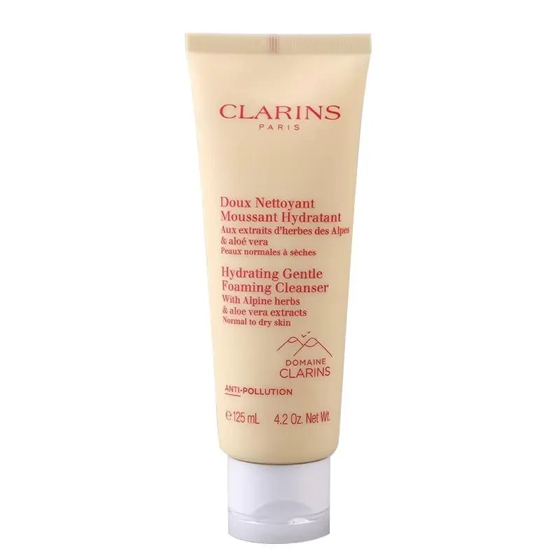 Clarins | Clarins娇韵诗舒柔保湿洁面乳125ml棉花籽洗面奶 新版无盒 香港直邮,商家BLANKSPACE,价格¥81