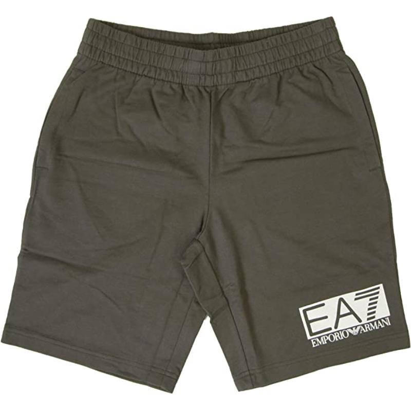 推荐EMPORIO ARMANI 男士深灰色棉质运动短裤 3GPS73-PJ05Z-1993商品