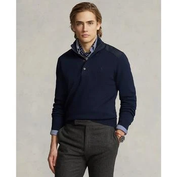 Ralph Lauren | Men's Cotton Hybrid Sweater 6折, 独家减免邮费