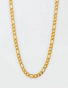 推荐West Coast Jewelry Polished Stainless Steel Figaro Chain Necklace商品
