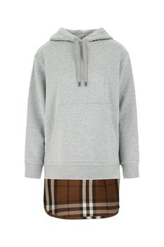 商品Melange grey cotton sweatshirt  Nd Burberry Donna图片