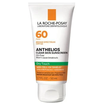 La Roche Posay | Anthelios Clear Skin Dry Touch Sunscreen SPF 60 独家减免邮费