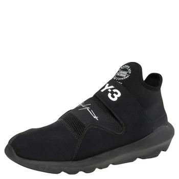 推荐Y3 x Adidas Black Fabric And Mesh Suberou Sneakers Size 46商品