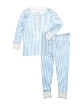 Roller Rabbit | Roller Rabbit Party Stripe 2pc Pajama Set,商家Premium Outlets,价格¥115