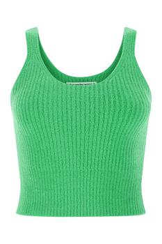 Alexander Wang | T By Alexander Wang Round Neck Knitted Tank Top商品图片,5.9折