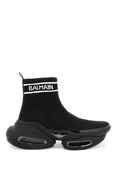 推荐Balmain 'b-bold' knit sneakers商品