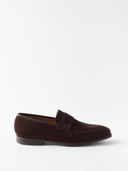 crockett, Crockett & Jones | Sydney suede loafers商品图片 