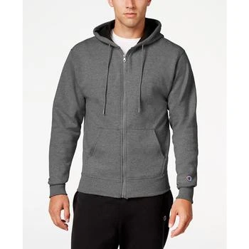 Champion Men's Powerblend Fleece Zip 连帽衫,价格$33.85