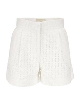Michael Kors | Michael Kors Eyelet Pleated Shorts商品图片,7.5折