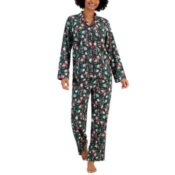 推荐Printed Cotton Flannel Packaged Pajama Set, Created for Macy's商品