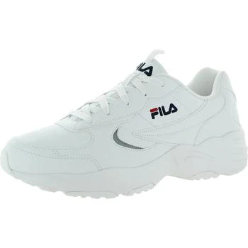 推荐Fila Womens Mastermind Faux Leather Fitness Running Shoes商品