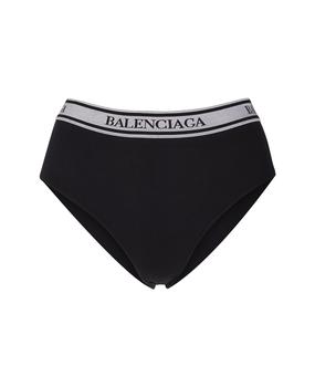 美国Balenciaga, Balenciaga | Woman High Waist Elastic Briefs In Black商品图片 