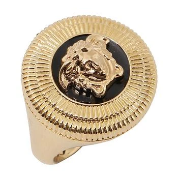 推荐Versace Medusa-Plaque Logo Detailed Ring商品
