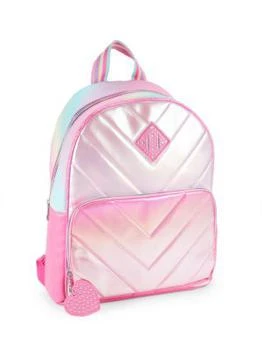 OMG! Accessories | Girl's Metallic Backpack,商家Saks OFF 5TH,价格¥187