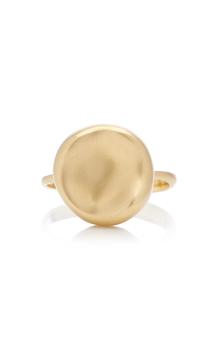 商品Nada Ghazal | Nada Ghazal - Women's Baby Malak Flourish Medium 18K Yellow Gold Ring - Gold - US 7 - Moda Operandi - Gifts For Her,商家Moda Operandi,价格¥18961图片