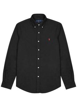 Ralph Lauren | Black cotton Oxford shirt商品图片,满$1享8.9折, 满折