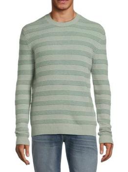 Saks Fifth Avenue | Striped Cashmere Sweater商品图片,6.9折