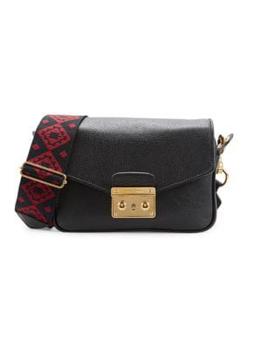 Miu Miu | Madras Leather Shoulder Bag商品图片,6.2折