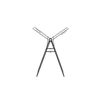商品Brabantia | Hang on Clothes Drying Rack, 49', 15 Meters,商家Macy's,价格¥638图片