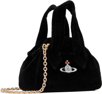 【関税込み】ラージ Archive Yasmine ハンドバッグ Vivienne Westwood Black Archive Mini Yasmine Bag - Tote Bags