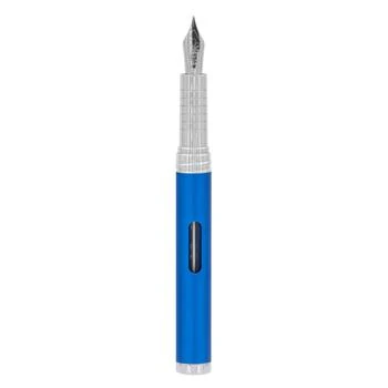 Diplomat | Diplomat Fountain Pen - Nexus Blue/Chrome Aluminum with Steel Broad Nib | D40503028,商家My Gift Stop,价格¥1978