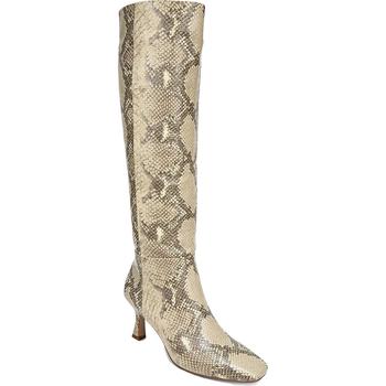 sam edelman hollyn, Sam Edelman | Sam Edelman Womens Lillia Leather Kitten Heels Knee-High Boots商品图片 1.5折