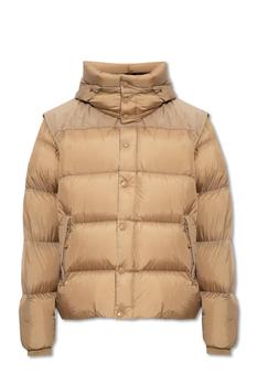 Burberry | Burberry Mens Detachable Sleeve Hooded Puffer Jacket, Size Medium商品图片,7.2折