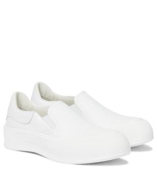 商品Alexander McQueen | Deck Plimsoll皮革运动鞋,商家MyTheresa CN,价格¥4264图片