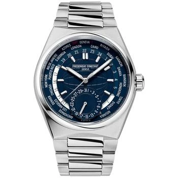 推荐Men's Swiss Automatic Highlife Worldtimer Manufacture Stainless Steel Bracelet Watch 41mm商品