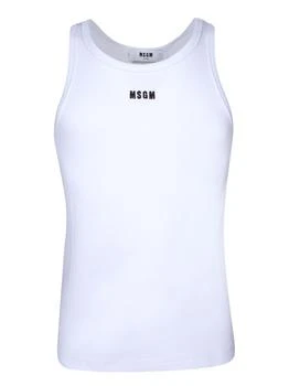 MSGM | MSGM TANK TOP WITH LOGO,商家Baltini,价格¥847