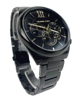 推荐Michael Kors MK7110 Janelle Black Gold Stainless Steel Chronograph Wrist Watch商品