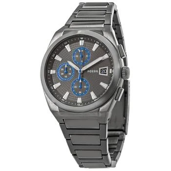 推荐Everett Chronograph Quartz Grey Dial Men's Watch FS5830商品