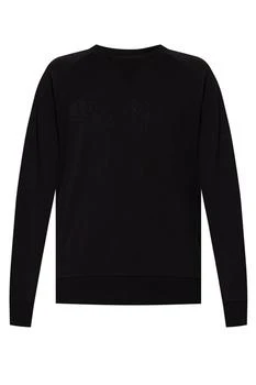 推荐Balmain Black Sweatshirt With Logo - Men商品