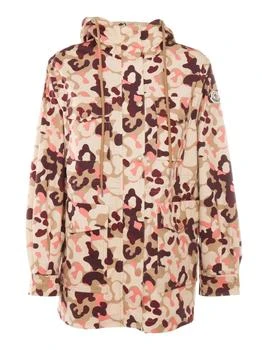 推荐Ladies Light Pink Abstract-Print Treberon Jacket商品