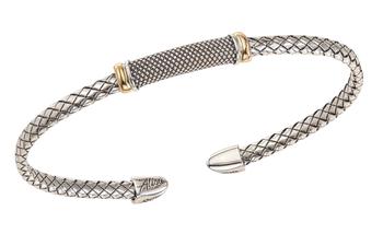 商品Alisa Women's Sterling Silver & 18K Gold Bracelet图片