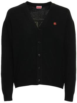 推荐Logo Print Wool Knit Cardigan商品