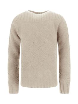 DRUMOHR | White Cashmere Pullover商品图片,9.2折×额外8.5折, 额外八五折