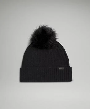 Lululemon | Women's Cable Knit Pom Beanie 7.2折, 独家减免邮费