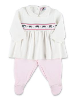 商品Chiara Ferragni | Chiara Ferragni 女童套装 22A55050000020113 白色,商家Beyond Moda Europa,价格¥367图片